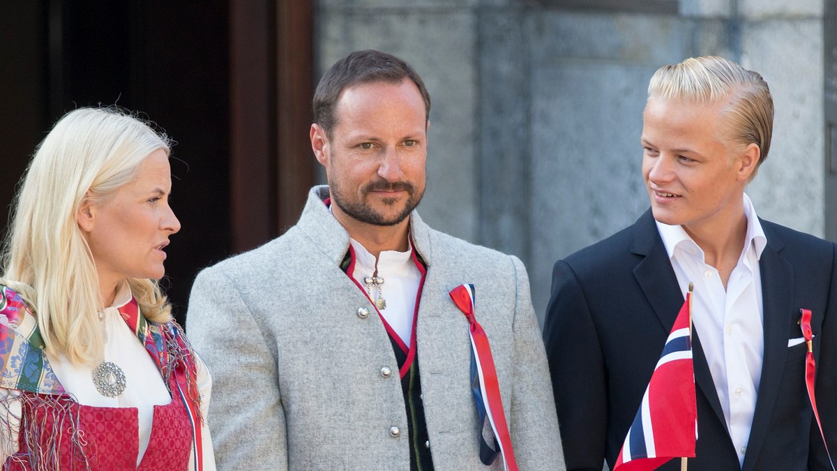 Prinzessin Mette Marit, Haakon und Marius