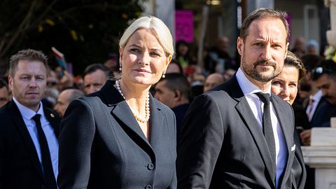 Prinzessin Mette-Marit Prinz Haakon - Foto: Getty Images / Patrick van Katwijk