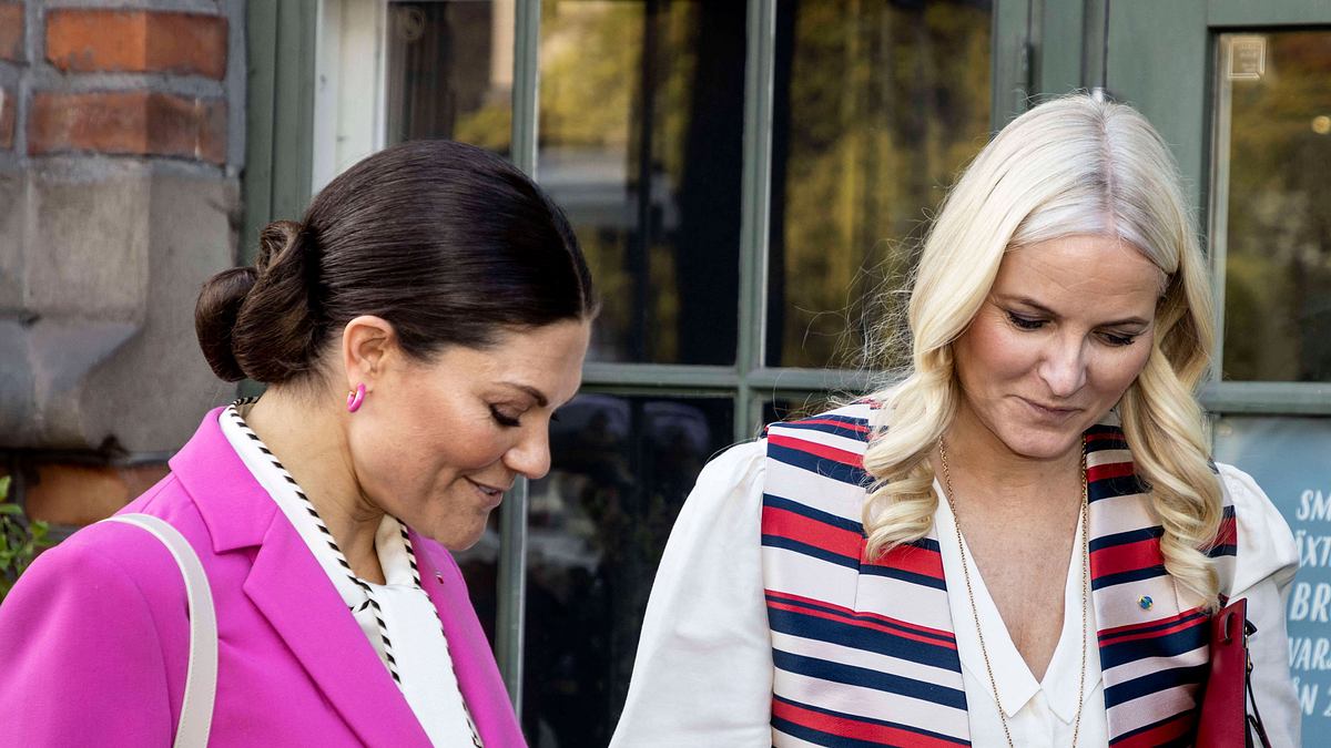 Prinzessin Victoria und Prinzessin Mette-Marit