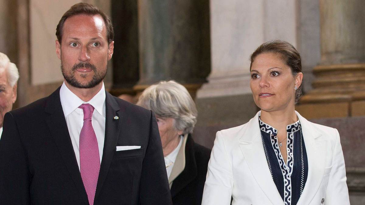 Prinzessin Victoria und Prinz Haakon