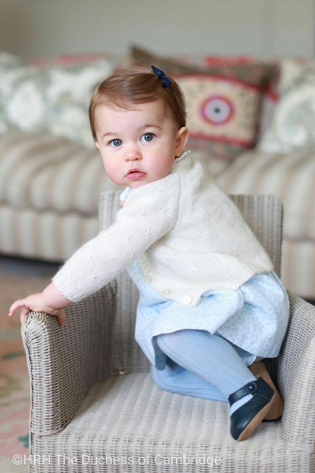 Prinzessin Charlotte: Süße neue Fotos zum 1. Geburtstag