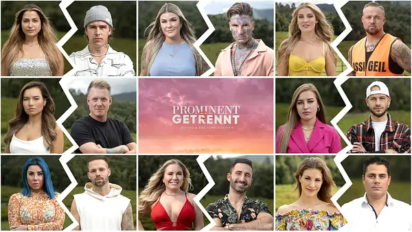 Prominent getrennt