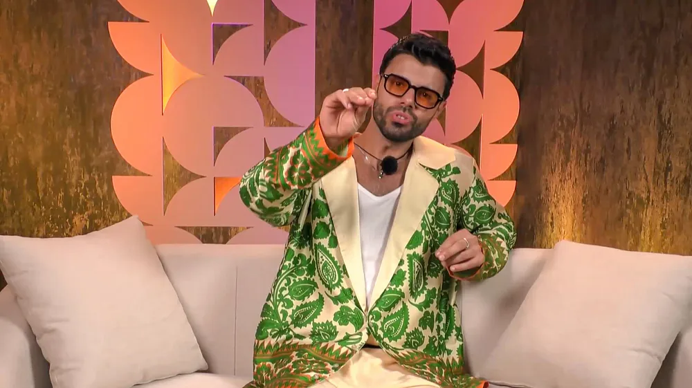 Martin Angelo bei "Promis unter Palmen".