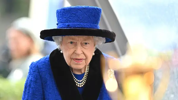 Mandatory Credit: Photo by Hugh Routledge/Shutterstock (12540263at) H.M. Queen Elizabeth ll, at the presentation for The