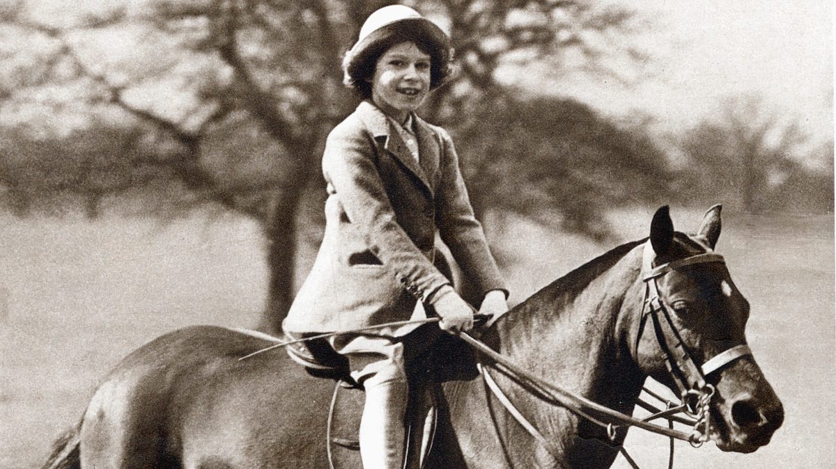 Queen Elizabeth II. als Kind