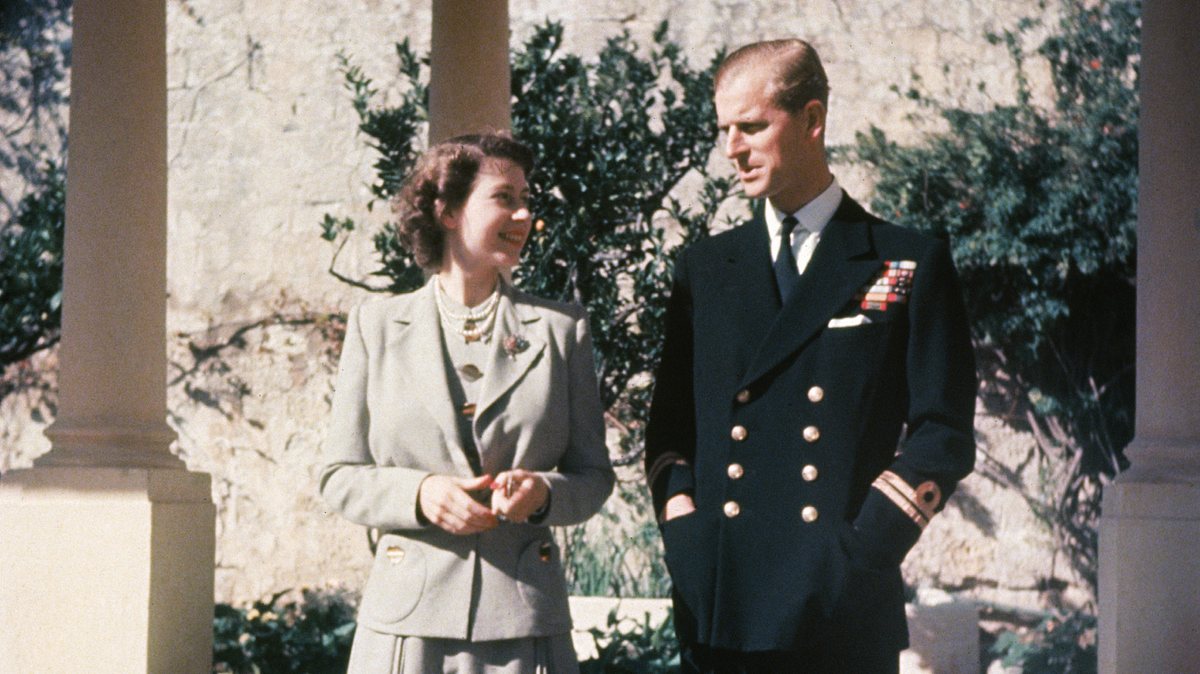 Queen Elizabeth II. mit Prinz Philip