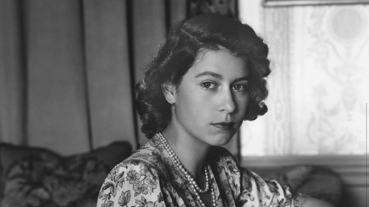 Junge Queen Elizabeth 1944