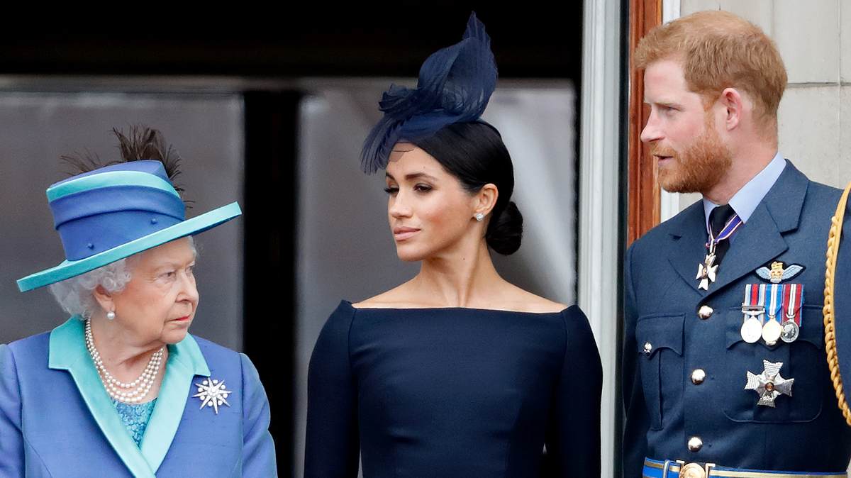 Queen, Meghan und Harry