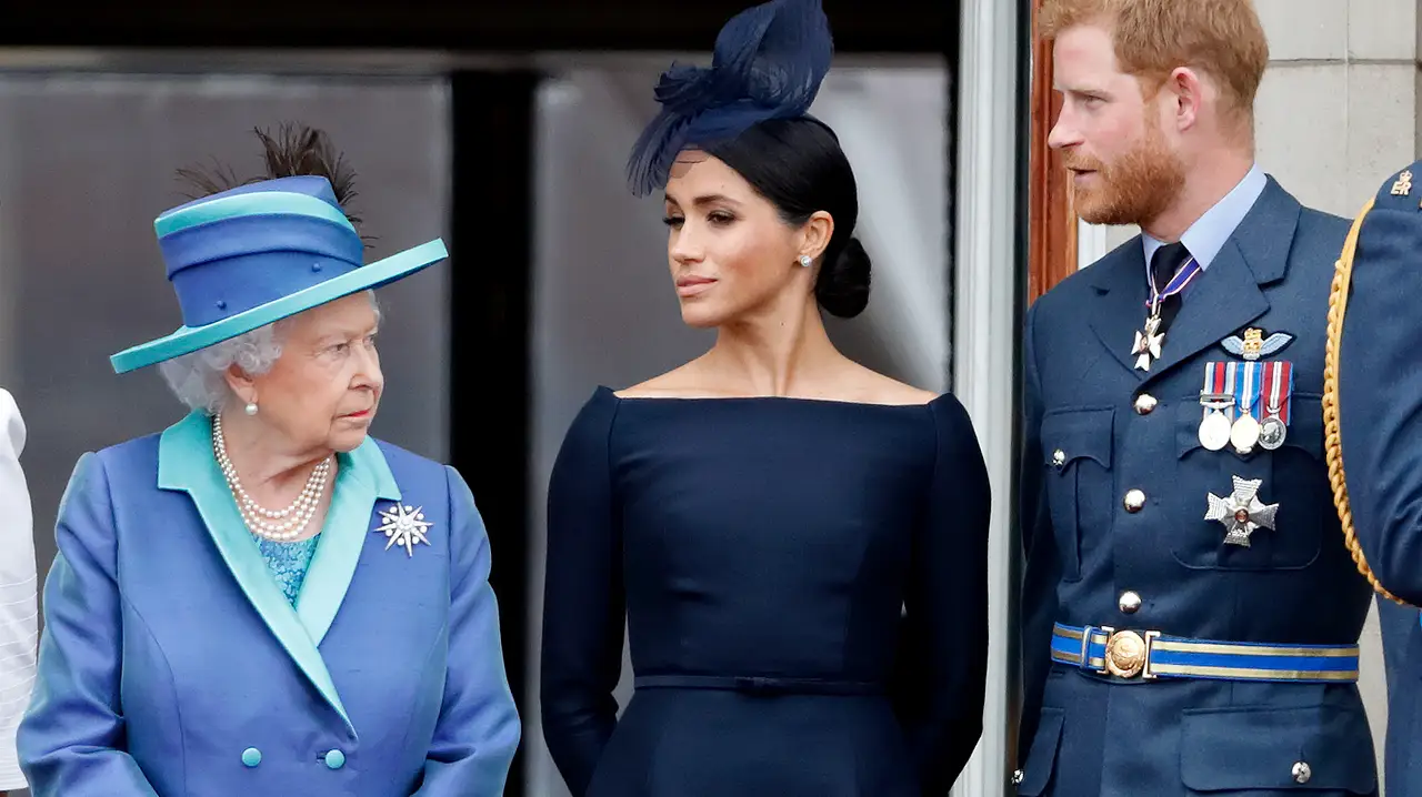 Herzogin Meghan & Prinz Harry & Queen Elizabeth Herzogin Meghan & Prinz Harry & Queen Elizabeth - Foto: Getty Images