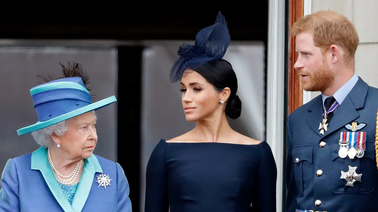 Meghan, Harry und die Queen Meghan, Harry und die Queen - Foto: Getty Images