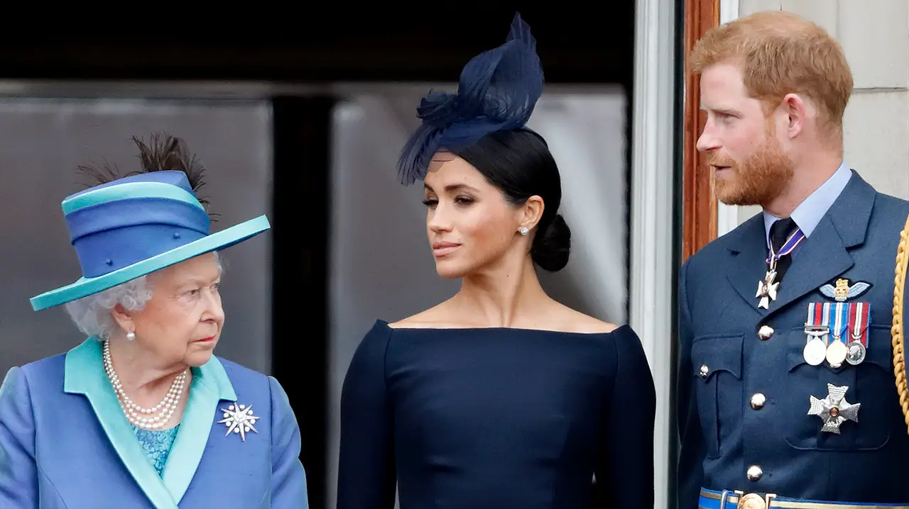 Queen, Harry, Meghan Queen, Harry, Meghan - Foto: Getty Images