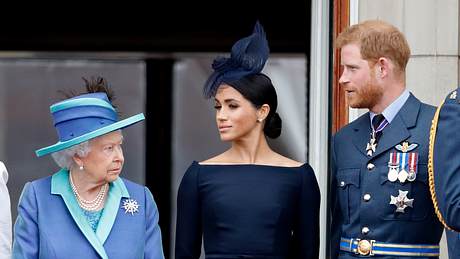 Harry, Megan und die Queen - Foto: Getty Images