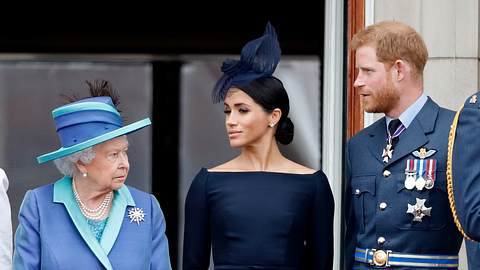 Queen Prinz Harry Meghan - Foto: Getty Images