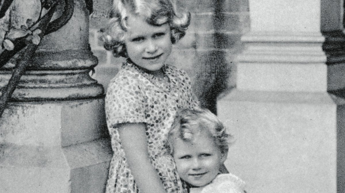 Queen Elizabeth II. mit ihrer Schwester