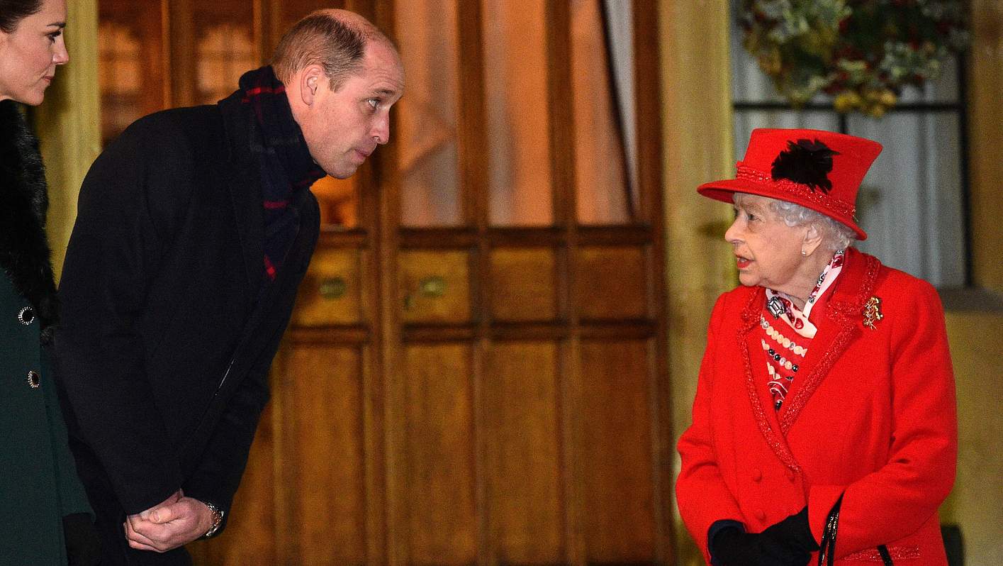 Queen Elizabeth & Prinz William