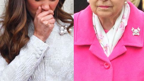 Queen Elizabeth II. diktiert Herzogin Kate mit Prinzessin Charlotte in den Palast! - Foto: Getty Images/WENN.com