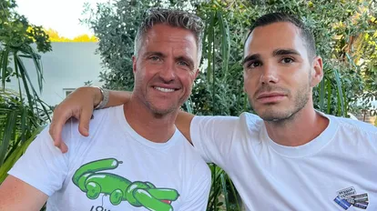 Ralf Schumacher und Freund Étienne