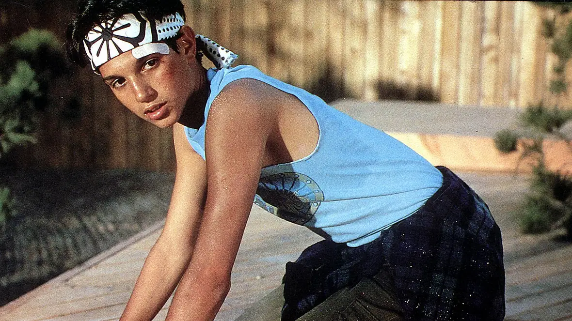 Ralph Macchio jung in "Karate Kid" Ralph Macchio jung in "Karate Kid"
