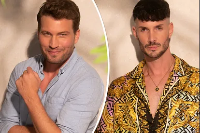 Raúl Richter und Kevin Schäfer sind gemeinsam bei "Villa der Versuchung" dabei - und haben sich geküsst. Die Gerüchteküche brodelt!