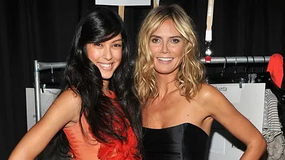 Rebecca Mir und Heidi Klum