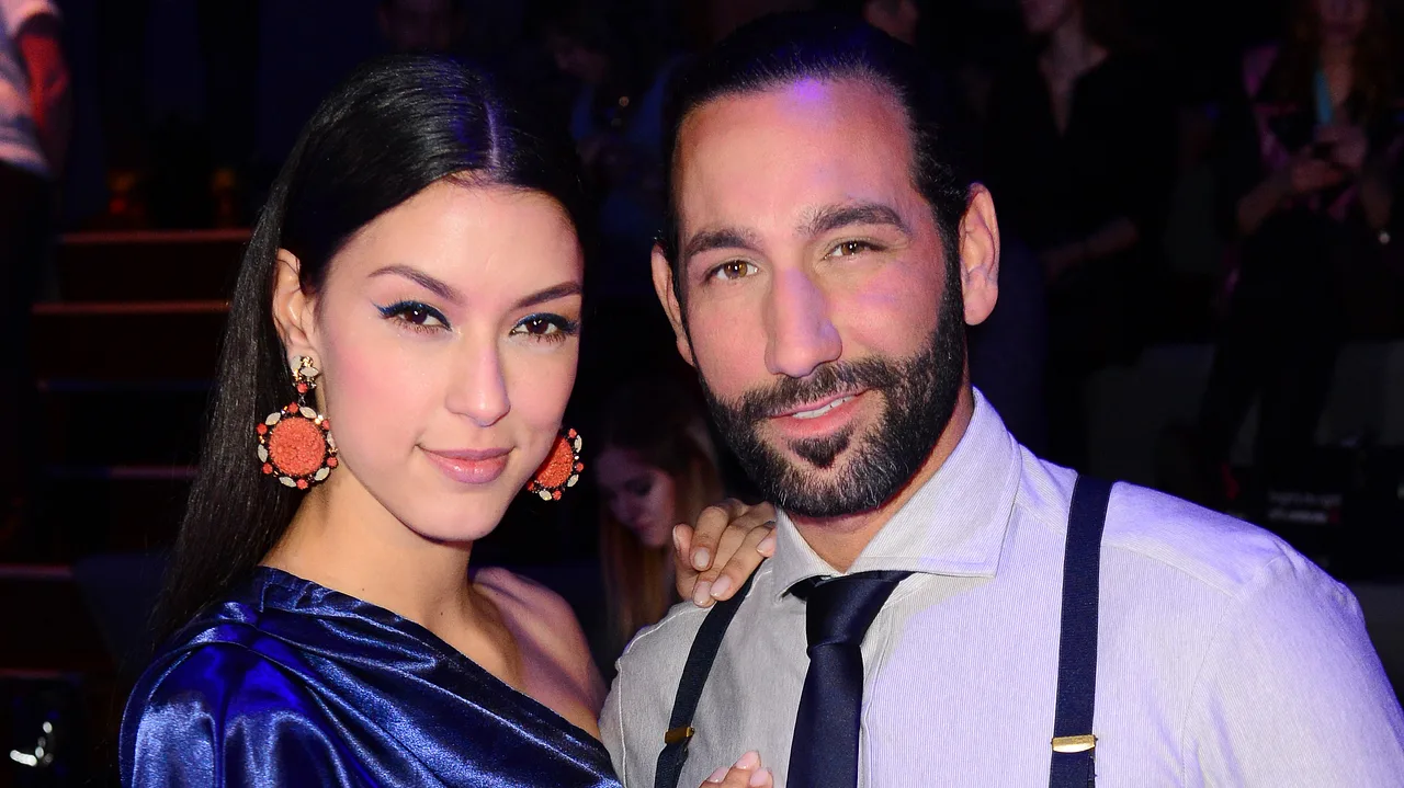 Rebecca Mir und Massimo Sinató Rebecca Mir und Massimo Sinató - Foto: Matthias Nareyek/ Getty Images for IMG