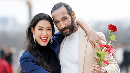 Rebecca Mir und Massimo Sinató