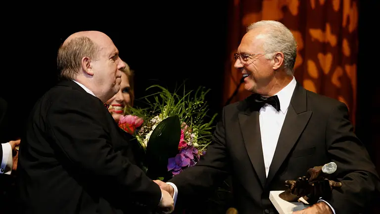 Reiner Calmund und Franz Beckenbauer