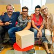 Remo Hopf mit Familie bei Hot oder Schrott - Foto: MG RTL D / Bernd-Michael Maurer