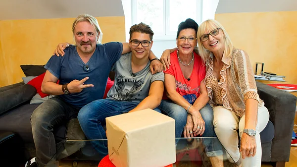 Remo Hopf mit Familie bei "Hot oder Schrott"