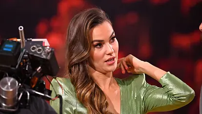 Renata Lusin vor Show 4 von "Let's Dance"
