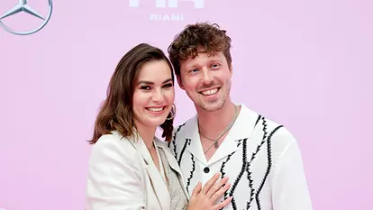 Renata & Valentin Lusin auf dem roten Teppich