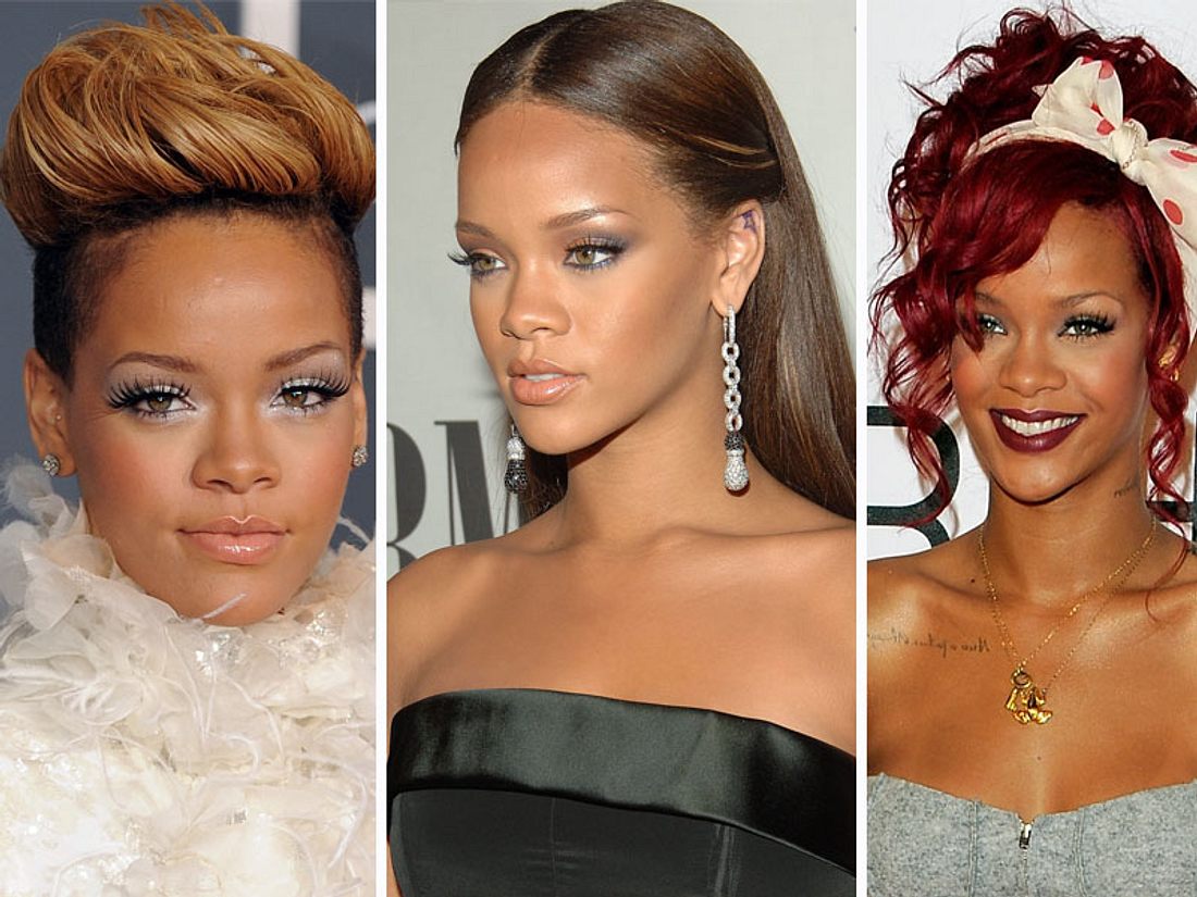 Rihanna Das Frisuren Chamaleon Intouch