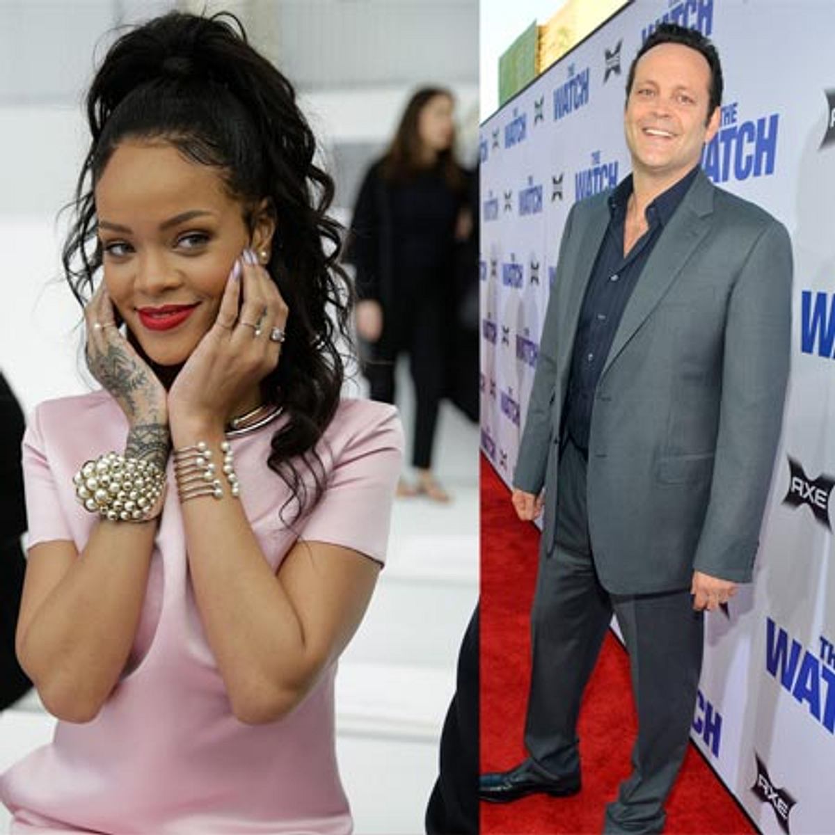 Sängerin Rihanna schwärmt von Vince Vaughn