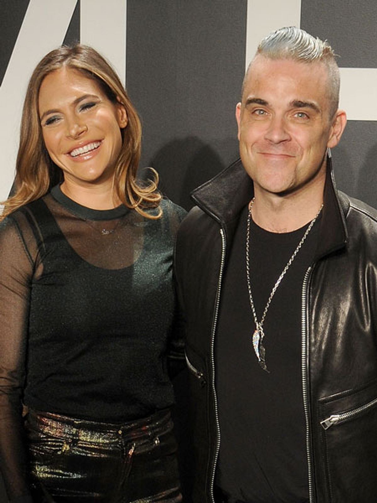 Robbie Williams und Ayda Field besuchten die Tom Ford-Show