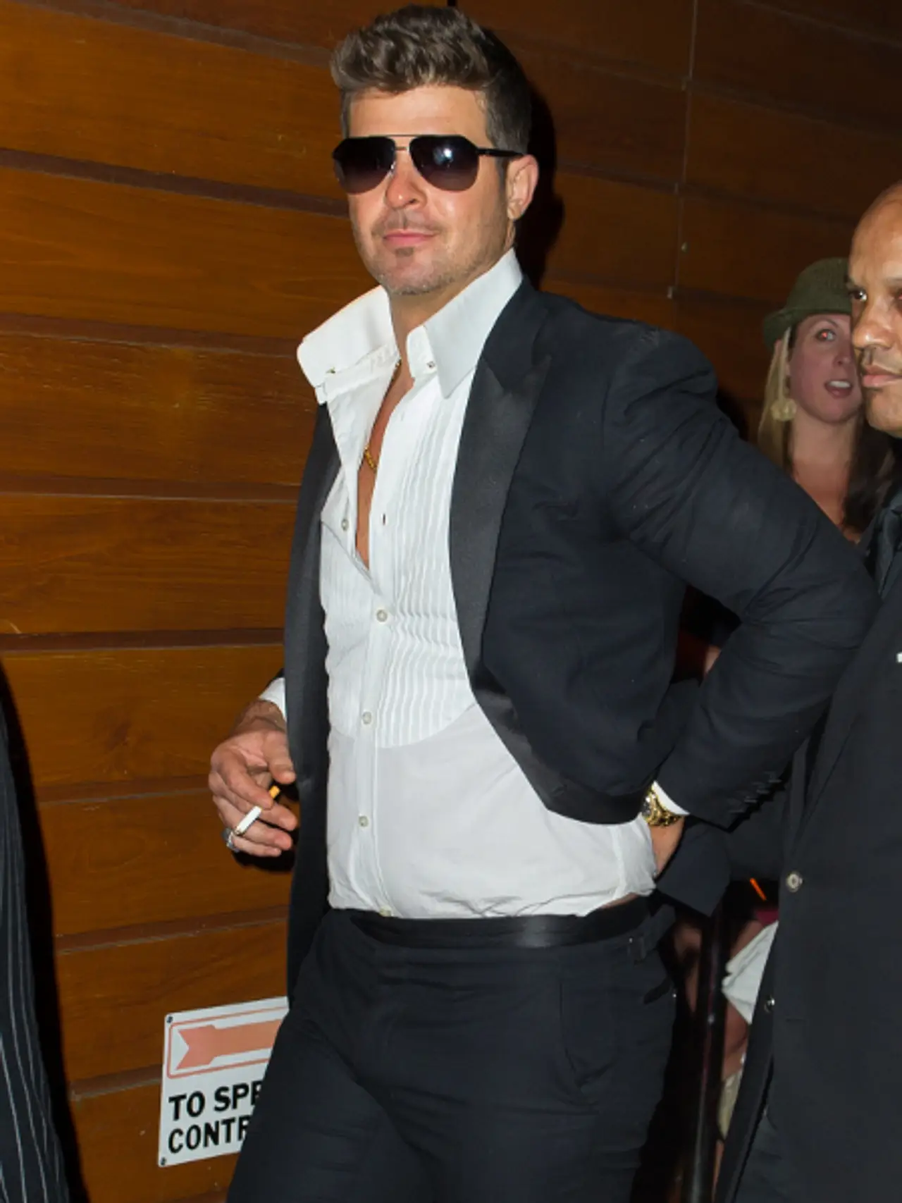 Robin Thicke äußert sich zum Grabsch-Skandal Robin Thicke äußert sich zum Grabsch-Skandal - Foto: Getty Images