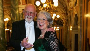 Roger Whittaker mit seiner großen Liebe Natalie OBrien - Foto: Getty Images