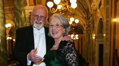 Roger Whittaker mit seiner großen Liebe Natalie O'Brien