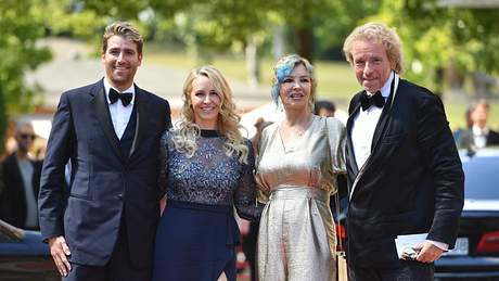 Thomas Gottschalk & Sohn Roman Gottschalk mit Ehefrauen - Foto: Imago/Sven Simon