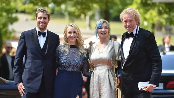 Thomas Gottschalk & Sohn Roman Gottschalk mit Ehefrauen
