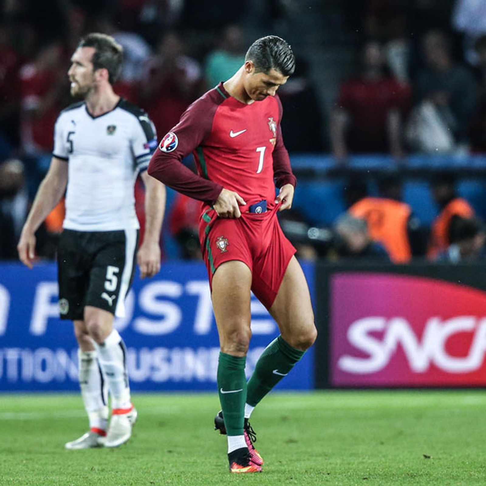 Hose der seine in beule Cristiano Ronaldo: