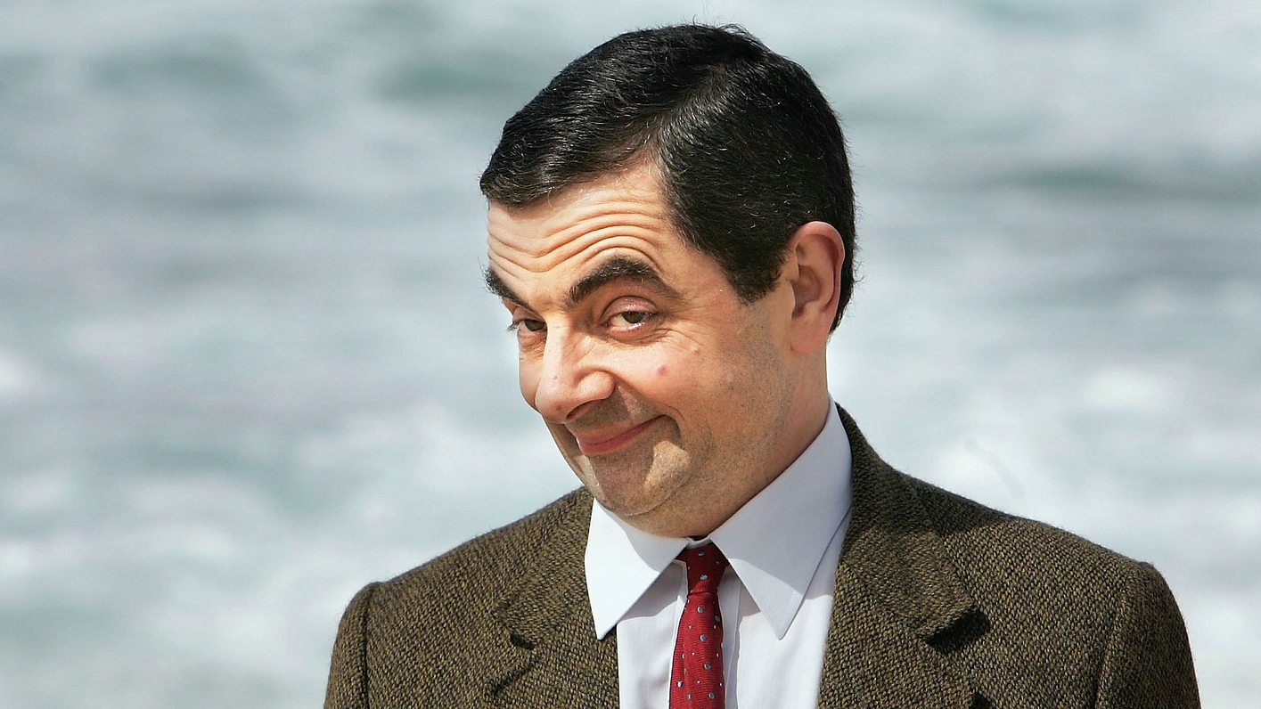 Rowan Atkinson spielt Mr. Bean