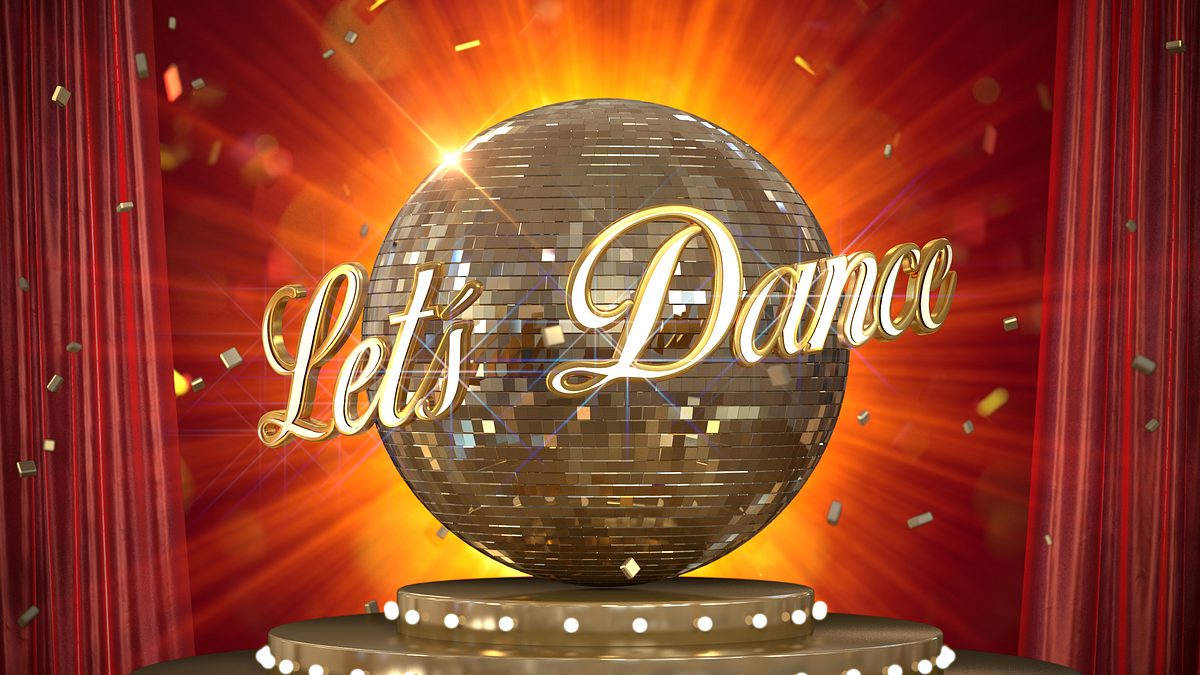 Das Let's Dance-Logo vor einer Discokugel