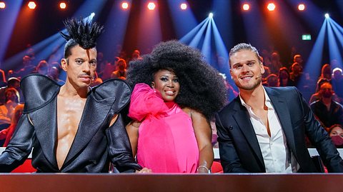 Jorge González, Motsi Mabuse und Rúrik Gíslason - Foto: RTL/ Stefan Gregorowius