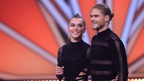 Rúrik Gíslason & Renata Lusin - Foto: Getty Images