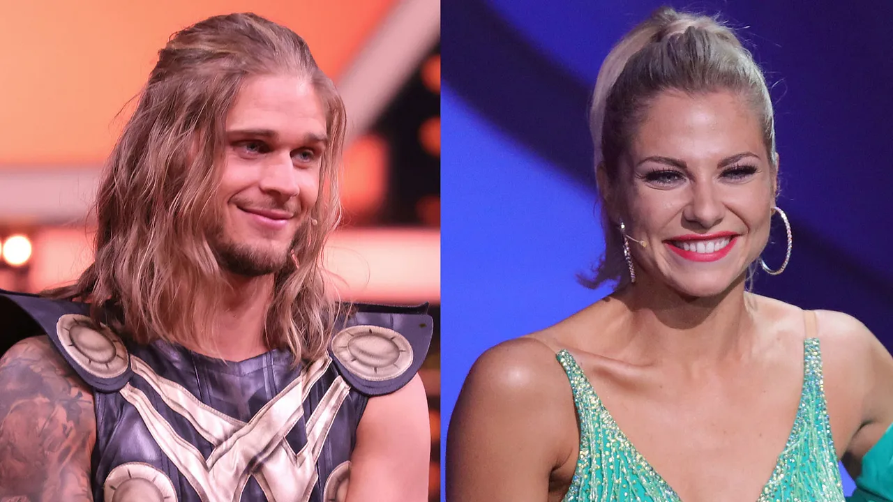 Rúrik Gíslason und Valentina Pahde Rúrik Gíslason und Valentina Pahde - Foto: Andreas Rentz/ Joshua Sammer/ Getty Images (Collage)