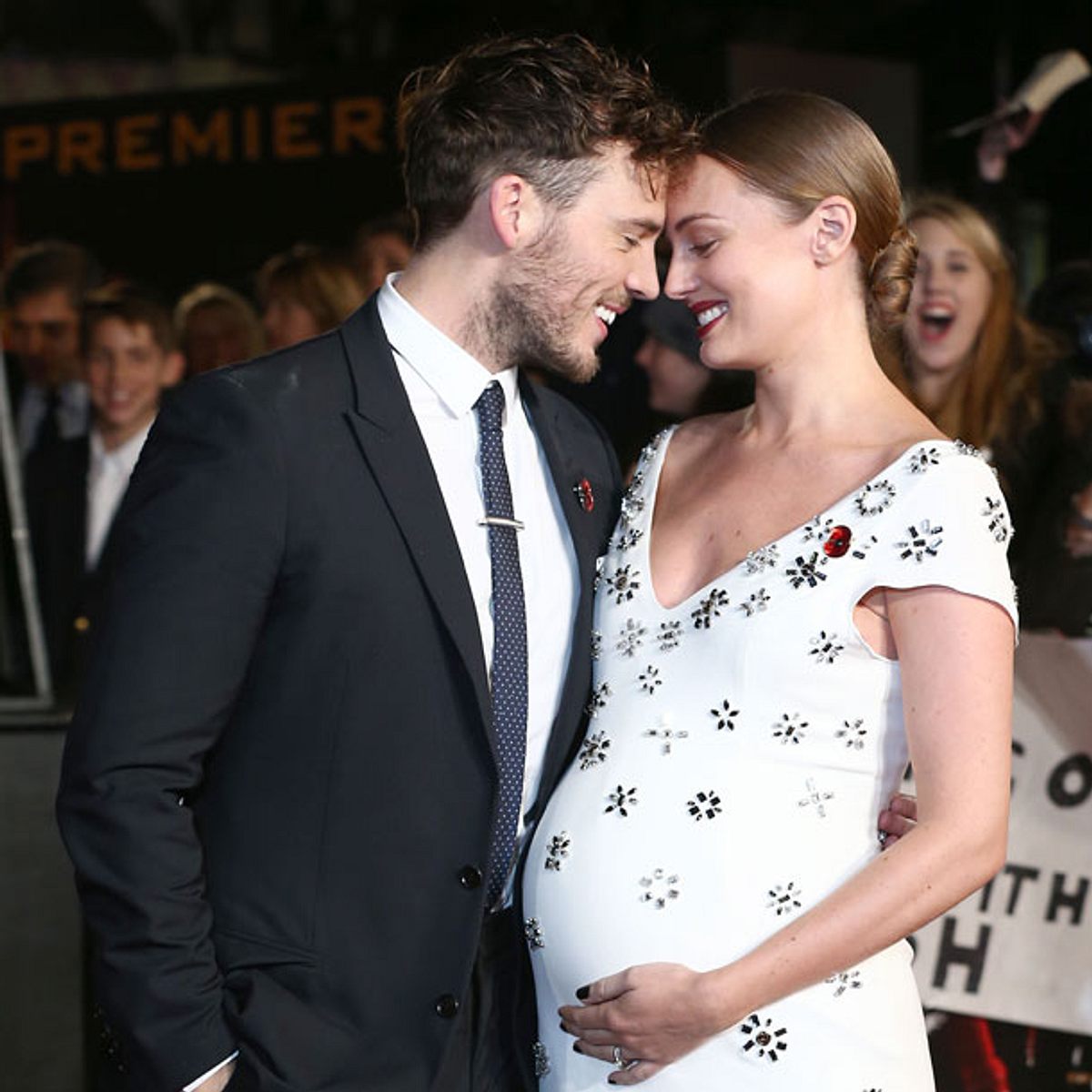 Sam Claflin und Ehefrau Laura Haddock