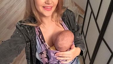 Sara Kulka gibt ihrem Baby Tampons - Foto: Getty Images