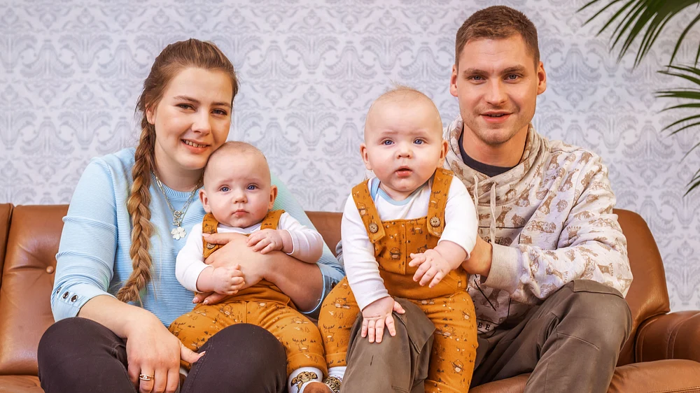 Sarafina, Peter, Emory und Casey Wollny Sarafina, Peter, Emory und Casey Wollny