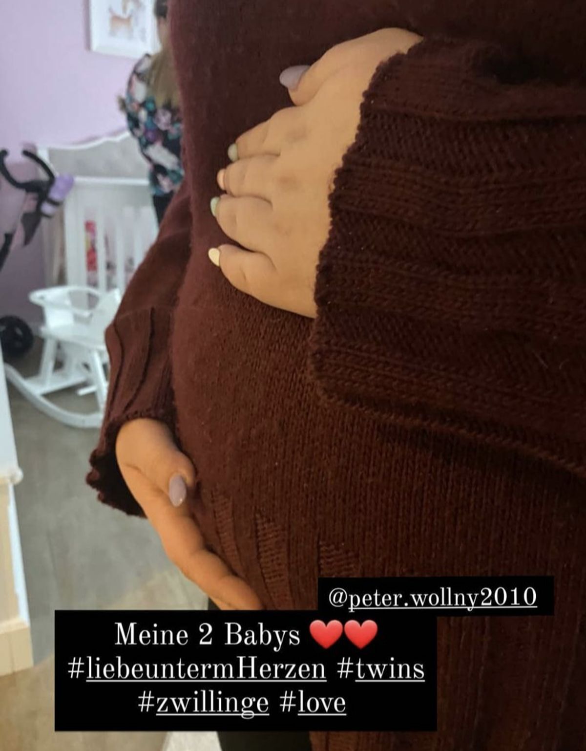 Sarafina Wollny Babybauch