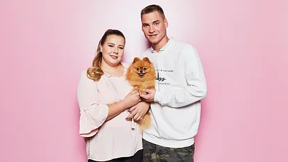Sarafina Wollny und Peter